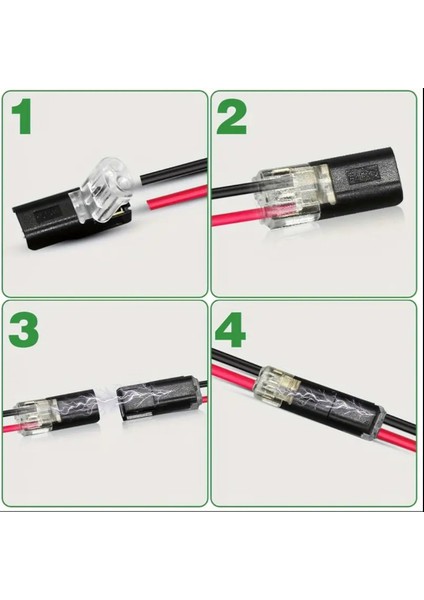 Çift Tel Kablo Bağlayıcısı 6 Adet