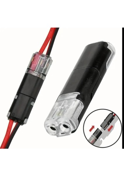 Çift Tel Kablo Bağlayıcısı 6 Adet indirimleri