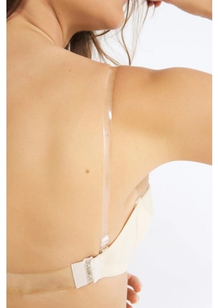 Nurteks 1502 Desteksiz Sırttan Ayarlanabilir Sütyen