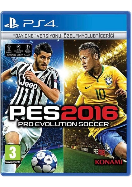 PES2016 Jelatinsiz Temiz Sağlam