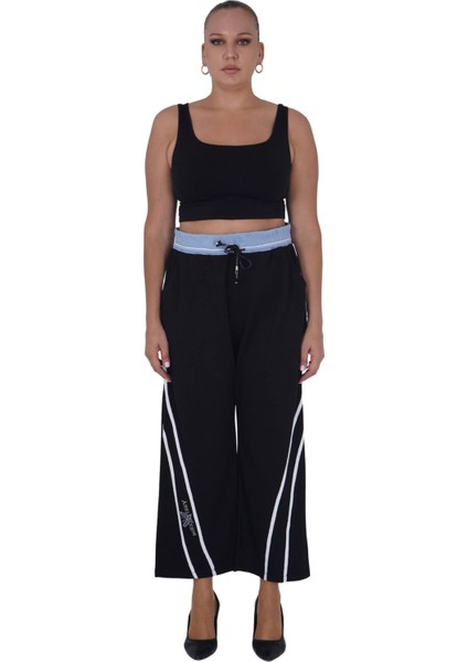 Kadın Büyük Beden Siyah Şık Alt Üst Ikili Takım fırsatları