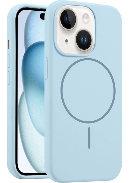iPhone 14 Plus Kılıf Rio Manyetik Şarj Özellikli Lansman Kapak