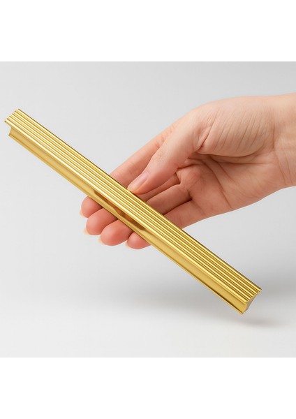 Foça Gold Metal 320 mm Uzun Mobilya Kolu Çekmece Dolap Kulpları Mutfak Dolabı Kapak Kulbu modelleri