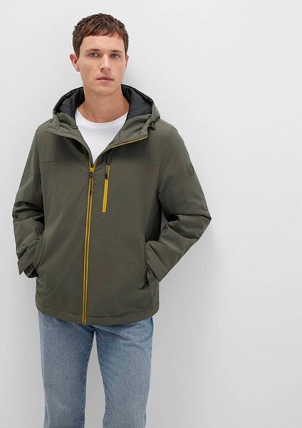 Kapüşonlu Yeşil Ceket 0110606-88487 fiyatları
