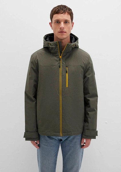 Kapüşonlu Yeşil Ceket 0110606-88487 modelleri