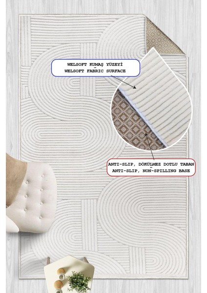 Yumuşak Dokulu Iskandinav Dekoratif Kaymaz Taban Yıkanabilir Yolluk Antre Hol Halısı Salon Halısı modelleri