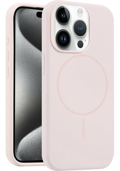 iPhone 15 Pro Max Kılıf Rio Manyetik Şarj Özellikli Lansman Kapak