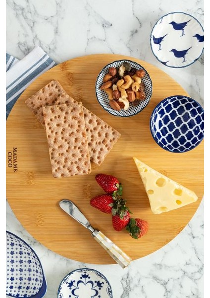 Yeni Sezon Richelle Bambu Kesme Tahtası 45X35CM - Beyaz