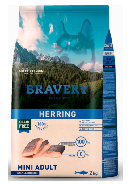 Herring Ringa Balığı Tahılsız Mini Köpek Maması 7 kg