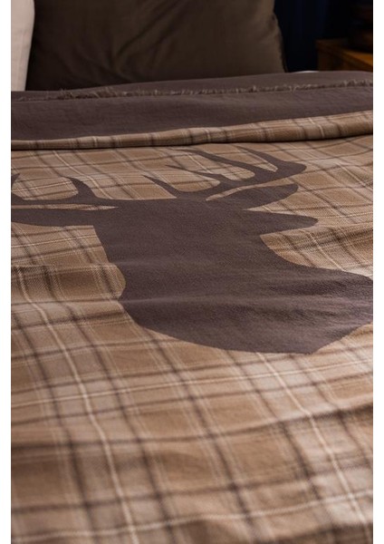 Yeni Sezon Valensole Çift Kişilik %100 Pamuk Yatak Örtüsü - Bej - Bej modelleri