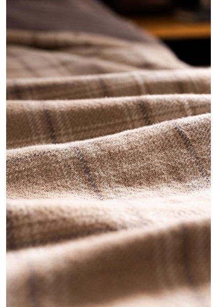 Yeni Sezon Valensole Çift Kişilik %100 Pamuk Yatak Örtüsü - Bej - Bej indirimleri