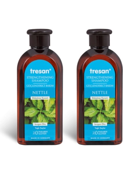 Tresan Isırgan Otu Bakım Şampuanı Yağlı Saçlar Için 300 ml x 2 Adet