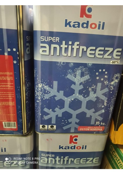 Antifiriz Kırmızı Teneke 15 kg -50 Derece modelleri