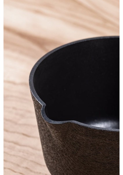 Yeni Sezon Noir Titanyum Sütlük - Siyah - 12 cm - Siyah fırsatları