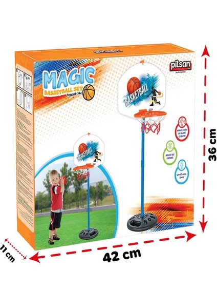 03 394 Pilsan Magic Basketbol Seti Ayaklı fırsatları