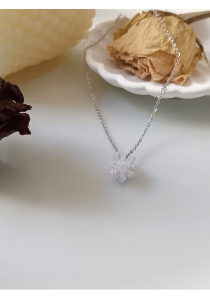 Lotus Çiçeği Çelik Kolye fiyatları