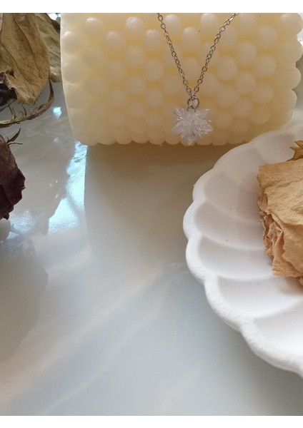 Lotus Çiçeği Çelik Kolye modelleri