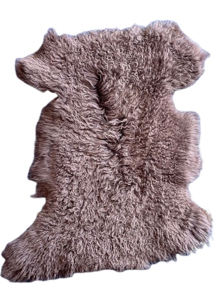 Gerçek Uzun Tüylü Koyun Postu - Naturel Uzun Tüylü Koyun Postu - Doğal Post Paspas modelleri