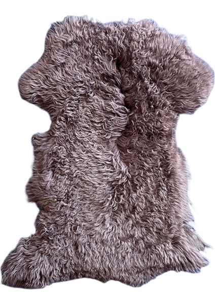 Gerçek Uzun Tüylü Koyun Postu - Naturel Uzun Tüylü Koyun Postu - Doğal Post Paspas