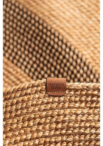 Yeni Sezon Alsace Oval Kilim - Naturel/siyah - 90X150 cm - Naturel/siyah modelleri
