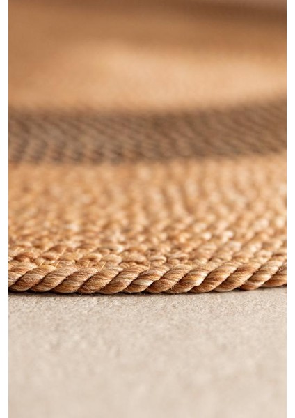 Yeni Sezon Alsace Oval Kilim - Naturel/siyah - 90X150 cm - Naturel/siyah fırsatları