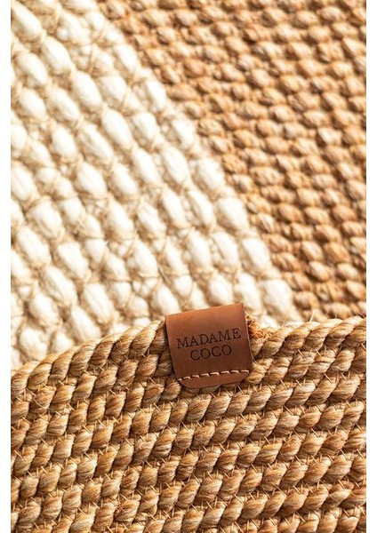 Yeni Sezon Alsace Yuvarlak Kilim - Naturel/krem - 120 cm - Naturel/krem modelleri