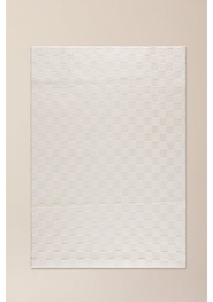 Yeni Sezon Soie Rölyef Halı - Ekru - 160X230 cm - Ekru