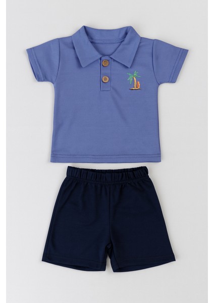 Palmiye Şort Tişört 2'li Takım