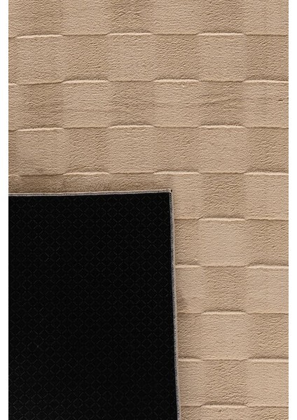 Yeni Sezon Soie Rölyef Halı - Vizon - 160X230 cm - Vizon fiyatları