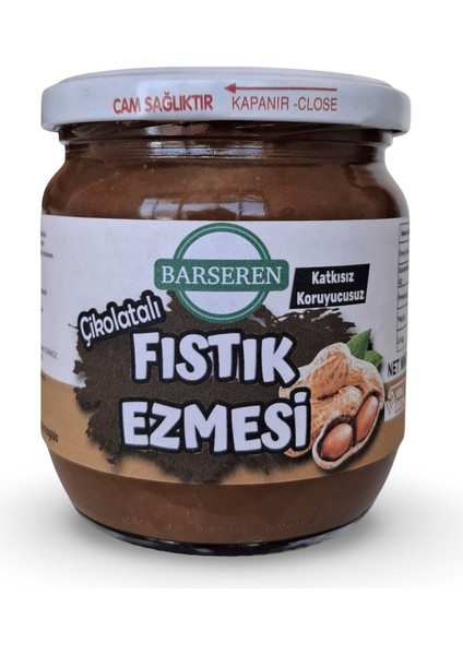 Çikolatalı Fıstık Ezmesi 400 gr Bitter Çikolatalı