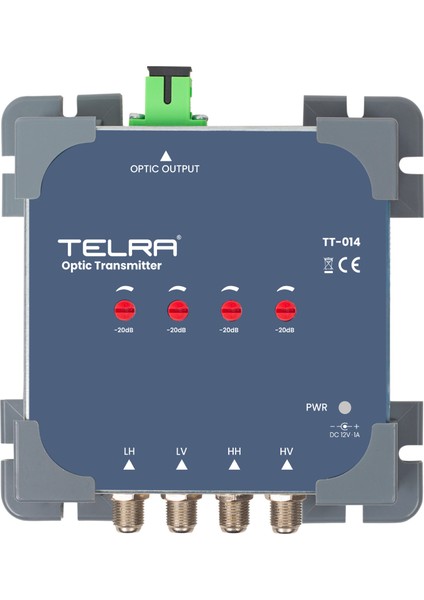 TT-014 Fiber Optic Tranmsitter Quattro 950-2150 Mhz