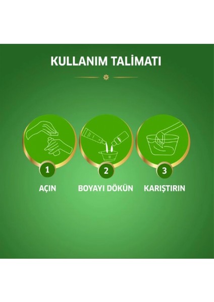 Naturals Saç Boyası Koyu Kahve 3/0 modelleri