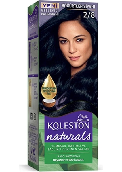 Naturals Saç Boyası Böğürtlen Siyahı 2/8