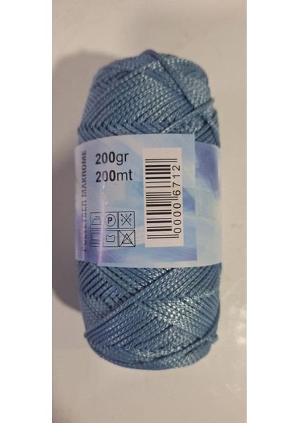 Renkli Ilmekler Polyester Makrome 200GRM modelleri