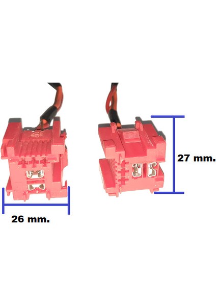 Gn Soket 4 Dısı 2b 2k Mını Role Yuvası 4 Kablolu Unuversal