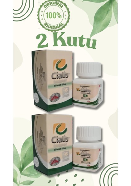 CIALIS15 Hap 20 Mg 2 Kutu Orjinal 60 Tablet CİALİS20_MG Geciktirici8 Sertleştirici9 CIALIS15 Geciktirme8 Sertleştirme8 Istêk_arttırıcı Erkek-Kadın