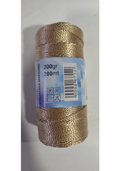 Renkli Ilmekler Polyester Makrome 200GRM modelleri