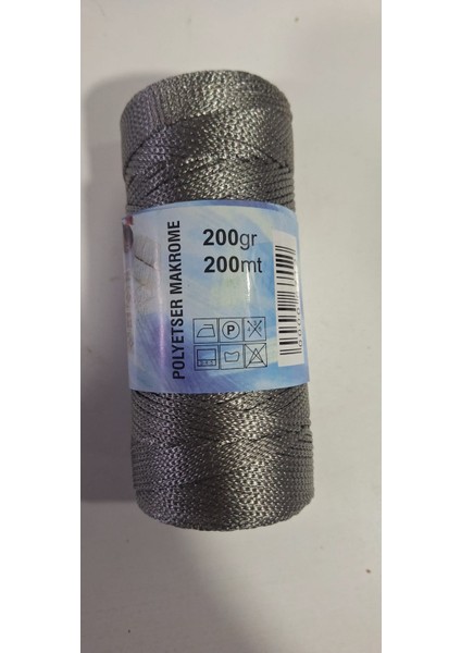 Renkli Ilmekler Polyester Makrome 200GRM
