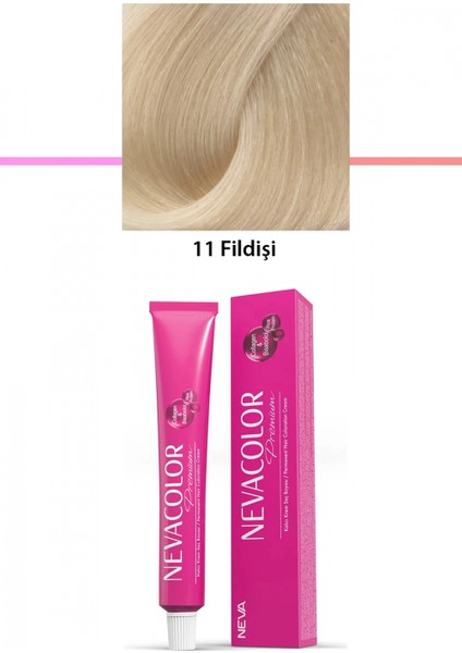 Premium 11 Fildişi - Kalıcı Krem Saç Boyası 50 G Tüp