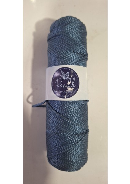 Renkli Ilmekler Polyester Makrome 100GRM fiyatları