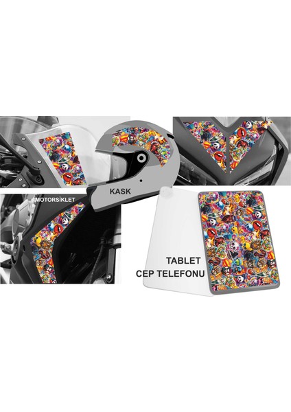 2 Adet 10X30 cm Sticker Bomb Kask Laptop Tablet Bisiklet Motor Araç Sticker V5 fiyatları