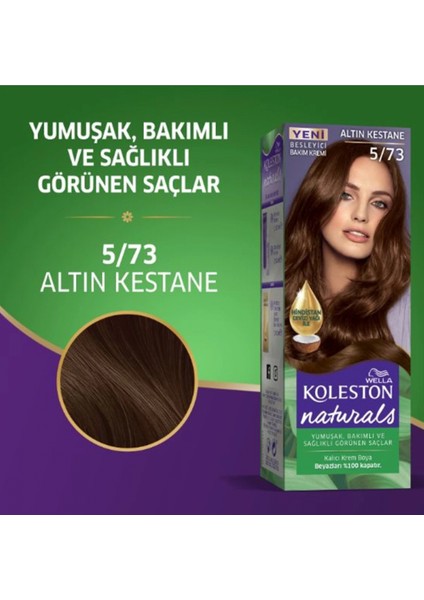 Naturals Saç Boyası Altın Kestane 5/73 fiyatları