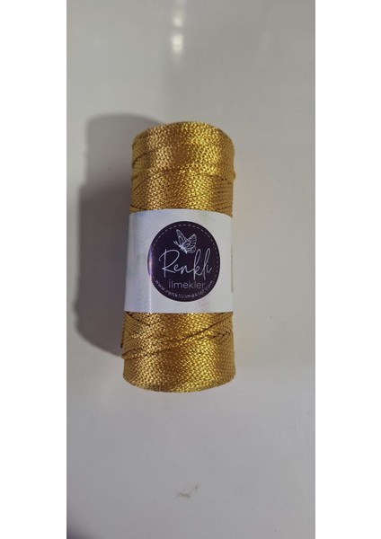 Renkli Ilmekler Polyester Makrome 200GRM