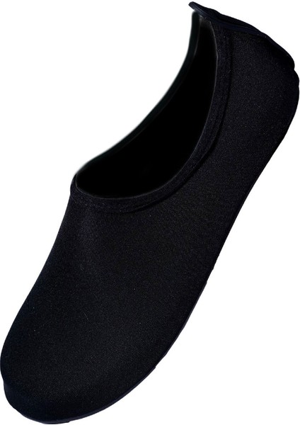 Kaymaz Tabanlı Esnek Hafif Dayanıklı Siyah Erkek Havuz Plaj Deniz Ayakkabısı fırsatları