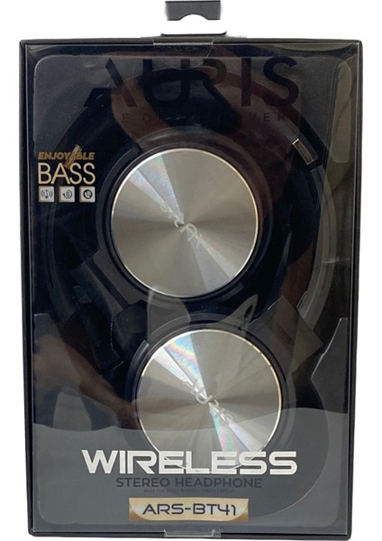 BT41 Bluetooth Kulaklık Extra Bass Stereo Kulak Üstü Kulaklık 200 Saat Batarya Aux/tf Kart modelleri