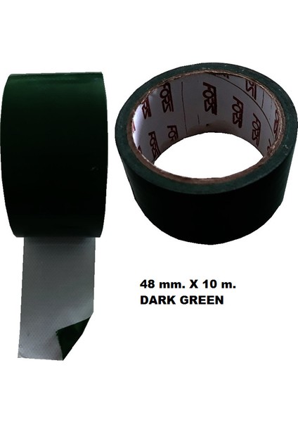 Gn Tamır Bantı Pvc Kaplı Bez Bant 48MM.X 10M. K.yesıl (Çok Amaçlısuya Dayanıklı) (6 Ad.)