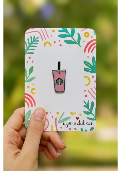 Pembe Starbucks Rozeti