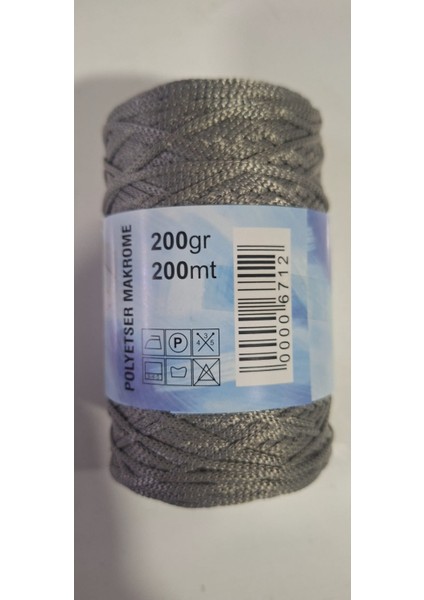 Renkli Ilmekler Polyester Makrome 200GRM