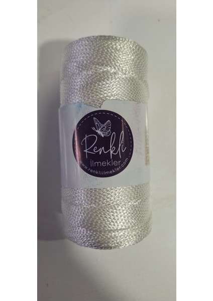 Renkli Ilmekler Polyester Makrome 200GRM