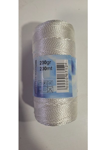 Renkli Ilmekler Polyester Makrome 200GRM modelleri